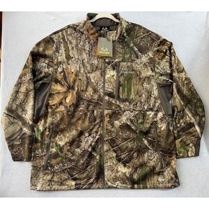 Realtree Chill Cutter Waterproof Windproof Scent Control SoftShell Jacket 3XL
